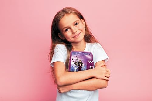 Lexibook Journal Intime Électronique La Reine des Neiges avec Stylo et Carnet Inclus - Mot de Passe, Musique, Enregistreur Vocal - Violet/Bleu