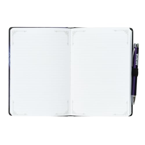 Carnet de Notes Mercredi Addams A5 Pointillé avec Stylo Inclus - Idéal pour Journaling et Fournitures Scolaires