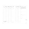 Agenda Ministre 2026 Semainier Planning Quo Vadis Impala Noir 16x24 cm Papier Clairefontaine Français