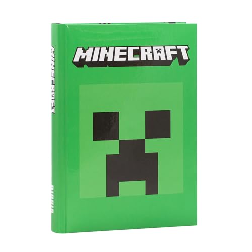 Agenda Scolaire Journalier Minecraft - 12 Mois - Couverture Rembourrée - 320 Pages Couleur - Idéal Primaire/Collège