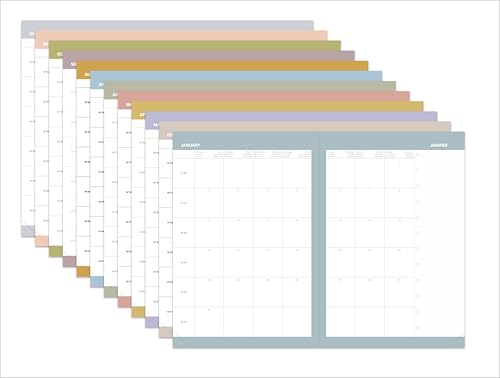 Agenda Ministre 2026 Ella Rose : Semainier Planning Multilingue 16x24cm - Fabrication Française