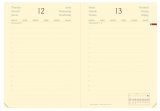 Agenda Journalier Quo Vadis Prestige 2026 - Format Pocket 8,5x13 cm, Rouge