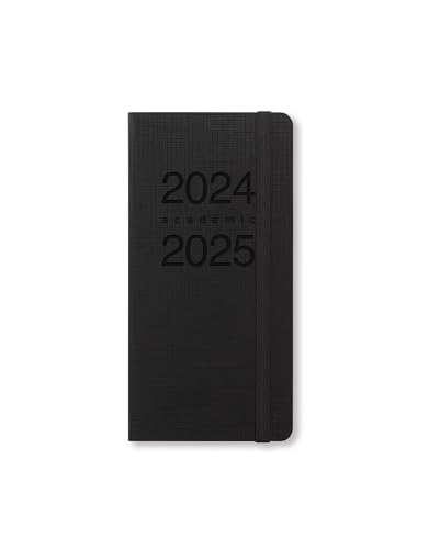 Agenda Scolaire Semainier Letts Memo Slim 2024/2025 - Noir