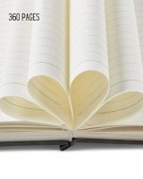 Carnet Intime A5 Ligné - 360 Pages Premium Cuir PU, Agenda, Cahier d'écriture - Cadeau Polyvalent Homme Femme