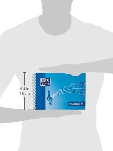 Lot de 10 Cahiers de Musique Spirale 4o Oxford - Idéal pour les Compositeurs et Étudiants