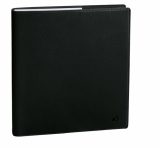 Agenda Exécutif Quo Vadis Toscana 2026 Noir - Semainier Planning 16x16 cm