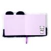 Cahier Panda Fluffy - Couverture Peluche Douce - Idéal pour Notes et Dessins