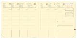 Agenda Quo Vadis 2026 Exécutif Prestige Marlow Beige - Semainier Planning Multilingue 16x16 cm