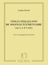 25 Leçons de Solfège Élémentaire Sans Piano : Cahier d'Exercices pour Apprendre la Musique