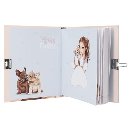 TOPModel Journal Intime à Cadenas Cœur Rose - 192 Pages Illustrées pour Filles