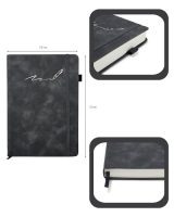 Carnet Intime A5 Ligné - 360 Pages Premium Cuir PU, Agenda, Cahier d'écriture - Cadeau Polyvalent Homme Femme