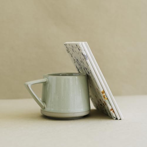 Lot de 3 Carnets Wild Flowers A6 – Carnet de Notes, Voyage, Recettes, Journal Intime