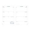 Agenda 2026 Quo Vadis Sapa X Semainier Horizontal Impala Noir - 10x15 cm