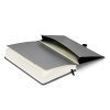 Carnet de notes ligné avec élastique et couverture rigide - Motif eucalyptus - Format A5
