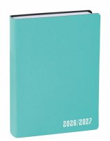 Agenda Scolaire Quo Vadis Galaxy Vert 2026-2027 - Journalier 12x17 cm - Fabrication Française