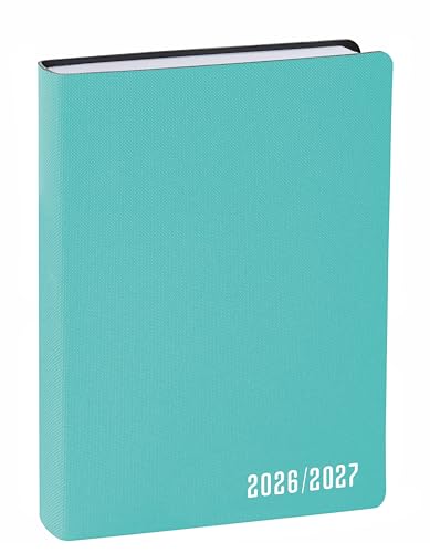 Agenda Scolaire Quo Vadis Galaxy Vert 2026-2027 - Journalier 12x17 cm - Fabrication Française