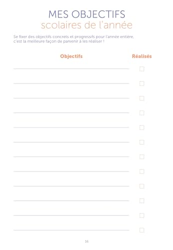 Agenda Scolaire L'Etudiant 2026-2027 - Reliure Intégrale, Journalier 15x21cm, Noir