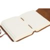 Carnet en Cuir Arbre de Vie – Journal Blanc Artisanal 18x13 cm, Idéal Voyage et Notes Personnelles