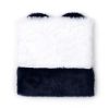 Cahier Panda Fluffy - Couverture Peluche Douce - Idéal pour Notes et Dessins