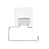 Compactor BESTLOCK Magic Bath : Porte-Papier Toilette Adhésif Chrome, Installation Facile Sans Percage