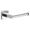 Gedy Tonga Porte-Rouleau WC Adhésif Inox Chromé - Installation Facile Sans Perçage