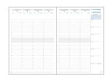 Agenda de bureau Exacompta SAD 29 Vérone 21x29.7cm, Semainier 16 mois Bleu Marine (Sept. 2025 - Déc. 2026)
