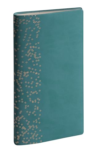 Agenda Semainier de Poche Exacompta Eurotime 16 Amélie 2026 - Format 8,5 x 16 cm - Finition Synthétique Effet Cuir Lisse