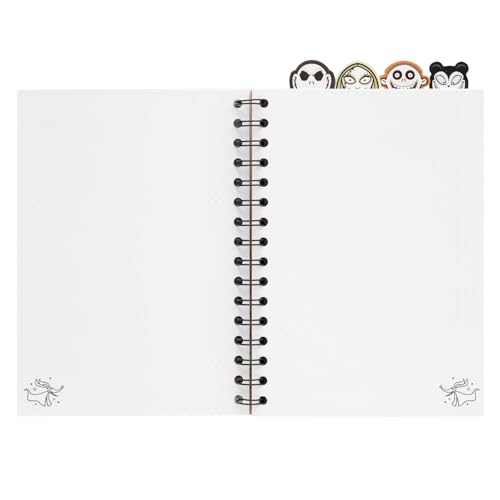 Carnet de Notes A5 Disney L'Étrange Noël de Mr Jack - 160 Pages Spirale avec Intercalaires