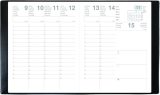 Agenda Semainier Mercure ML 2026 - Noir - 21 x 27 cm