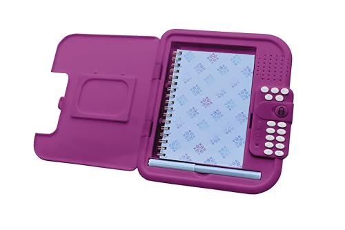 Lexibook Journal Intime Électronique La Reine des Neiges avec Stylo et Carnet Inclus - Mot de Passe, Musique, Enregistreur Vocal - Violet/Bleu