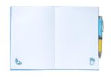 Carnet de notes Disney Stitch A5 - Journal intime, cahier de dessin avec stylo lumineux inclus - Cadeau idéal pour enfants