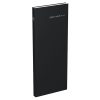 Agenda LECAS LONG JOURNALIER EUR/CTS 2026 - Format 14x35 cm, Couverture Rigide Noire