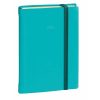 Agenda Quo Vadis 2026 Daily Pocket Silk Bleu - Journalier Multilingue 8.5x13 cm