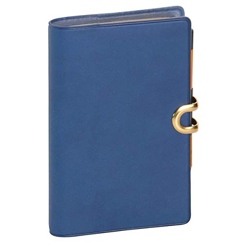Agenda de poche Mini 11 Exacompta Winner 2 jours/page, 7.5x11.5 cm, Janvier à Décembre 2026, Tranche Or