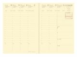 Agenda 2026 Affaires Prestige Semainier - Français - Rouge - 13 mois - 10x15 cm - Papier Clairefontaine Ivoire - Fabrication Française