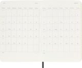 Moleskine Agenda Hebdomadaire 2026, Format Pocket 9x14, Couverture Souple Noire, 12 Mois avec Espace Notes