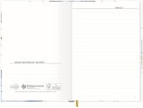 Carnet de notes A5 ligné "Time to grow" - 124 pages, reliure cousue, papier FSC®