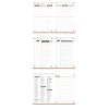 Agenda Scolaire Oxford Boho Chic 2025-2026 - 1 jour par page, 12x18cm, 352 pages