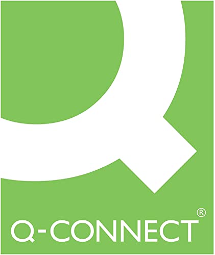 Q Connect Porte-bloc A4 PVC Noir avec Poches - Organisation et Praticité
