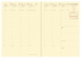 Agenda Quo Vadis 2026 Affaires Prestige Soho Beige - Semainier 14 mois Français 10x15cm