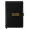 Journal Intime à Serrure Vintage A5 en Cuir PU - 200 Pages 100gsm avec Code de Sécurité - Cadeau Idéal