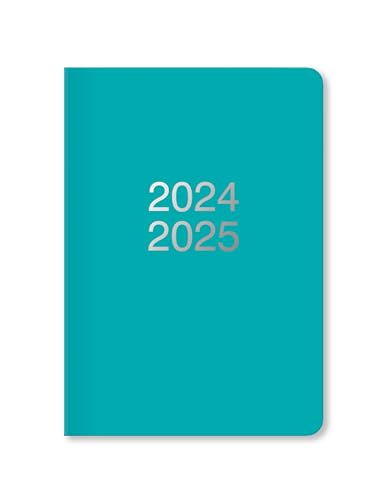 Agenda Scolaire Semainier A5 Letts Dazzle 2024/2025 Turquoise - Planification Intelligente