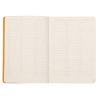 Carnet Souple Agenda Perpétuel Rhodia A5 Noir - 128 Pages Ivoire 90g/m² - Simili Cuir Rhodiarama