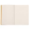 Carnet Souple Agenda Perpétuel Rhodia A5 Noir - 128 Pages Ivoire 90g/m² - Simili Cuir Rhodiarama