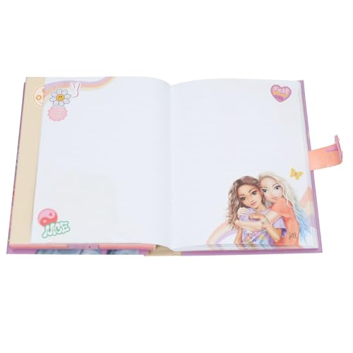 TOPModel Girl Power - Journal Intime avec Code Chiffré et Son : Secret et Créativité Protégés