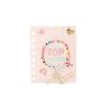 TOPModel - Journal Intime Rose avec Cadenas Cœur, Bracelet Inclus, Idéal pour Enfants et Adolescents