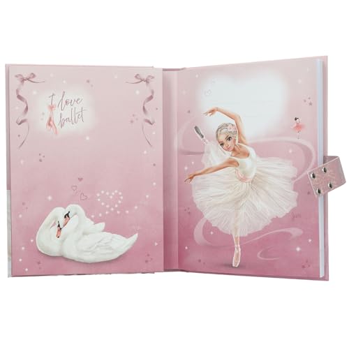TOPModel Ballet - Journal Intime à Code et Musique, 80 Pages Illustrées