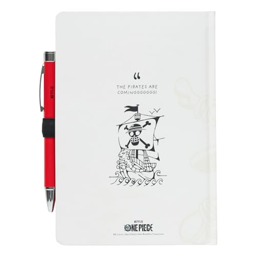 Carnet de Notes A5 Pointillé One Piece avec Stylo Lumineux - Idéal pour Journaling et Organisation