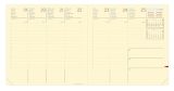 Agenda Exécutif Prestige Quo Vadis Marlow Rouge 2026 - Semainier Multilingue 16x16cm