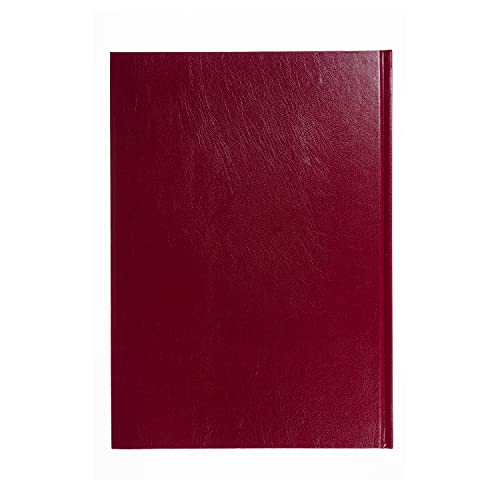 Collins ESSA51.78-25 Agenda Professionnel 2025 - Couverture Rigide Cuir Marron Format A5